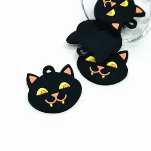 1, 4 or 20 Pieces: PVC Plastic Cute Cat Charm