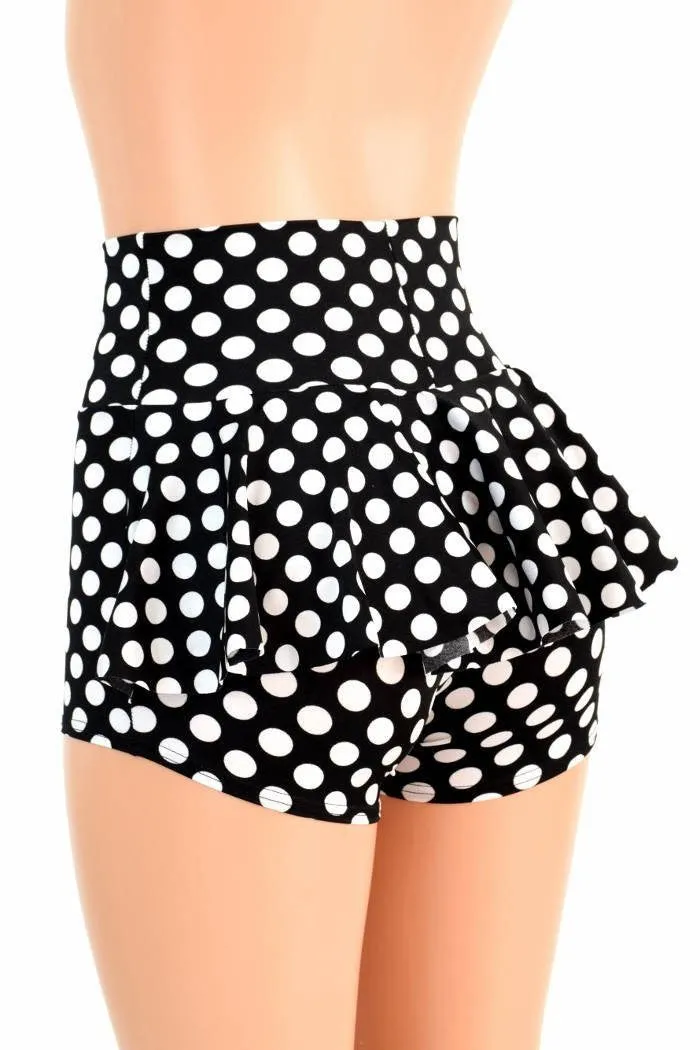 Black and White Polka Dot Fabric