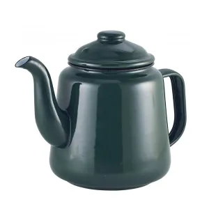 Enamel Teapot Green 1.5L - Pack 1