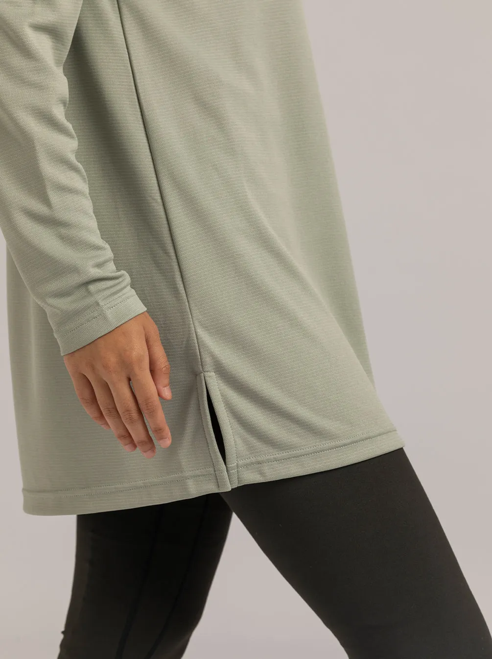 JENNA TUNIC NEUTRAL GREY