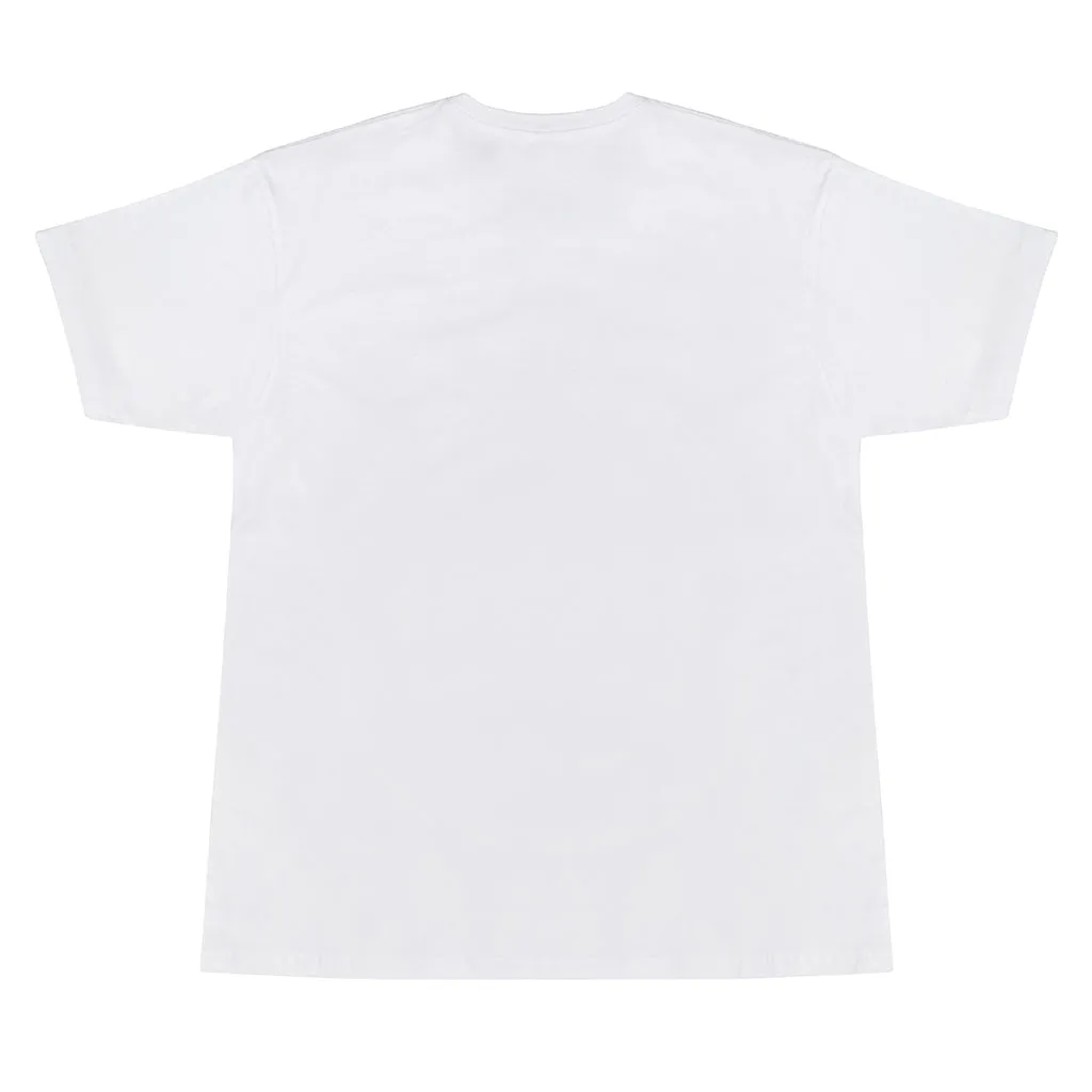 LASTWOLF LOGO T-SHIRT - WHITE