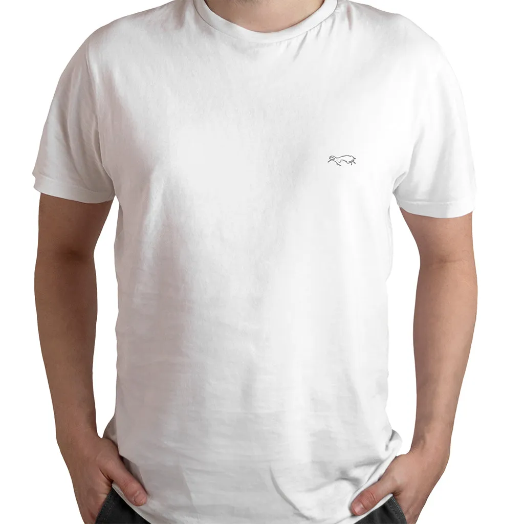 LASTWOLF LOGO T-SHIRT - WHITE