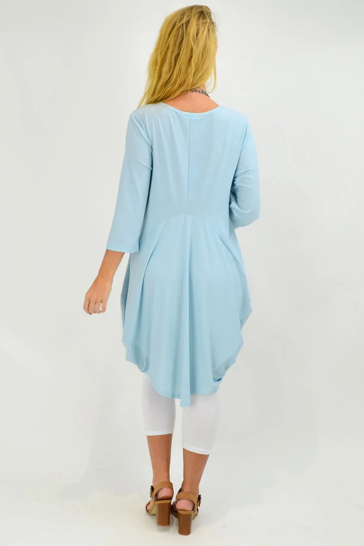 Light Blue Sophia Tunic Dress