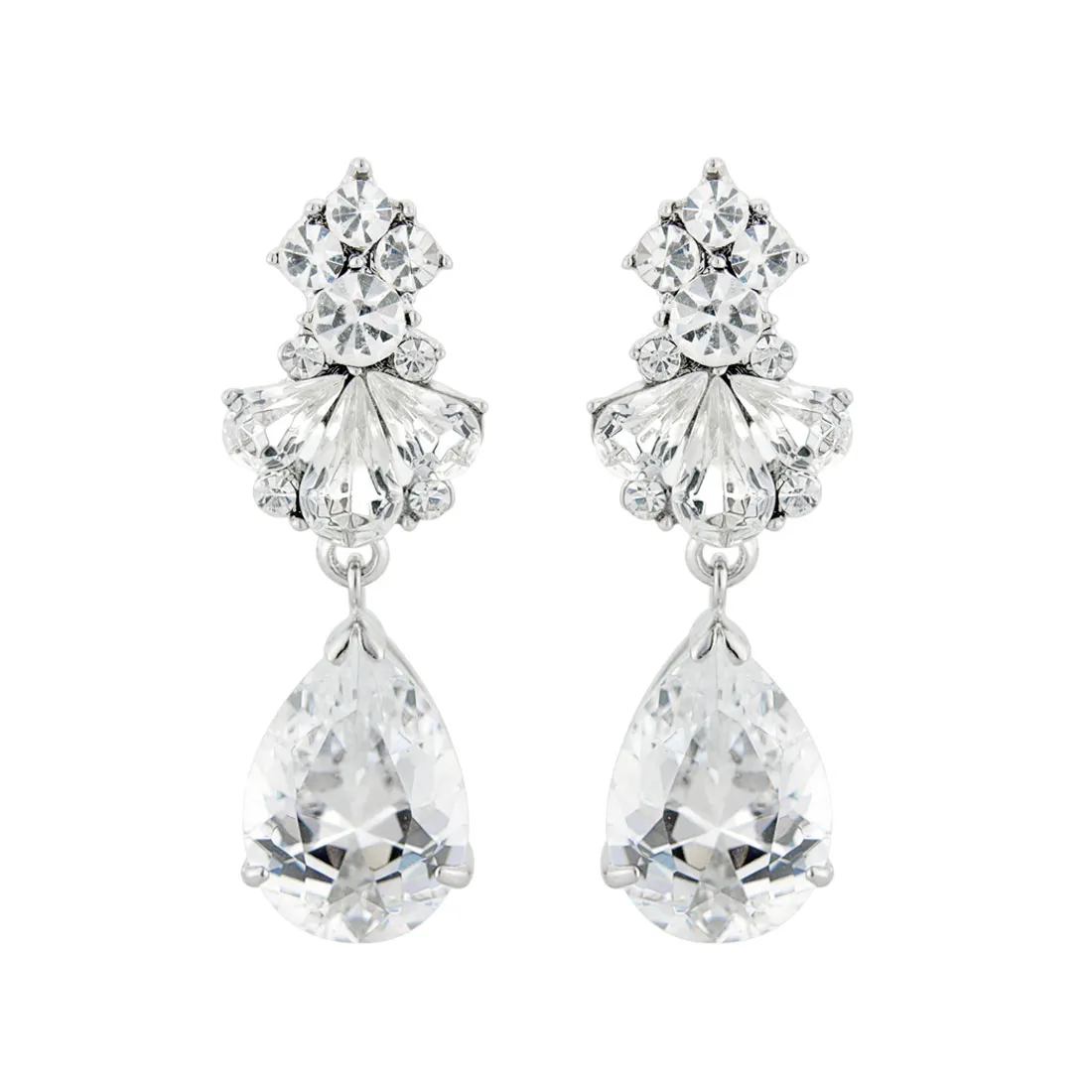 Precious Heiress Clip On Earrings