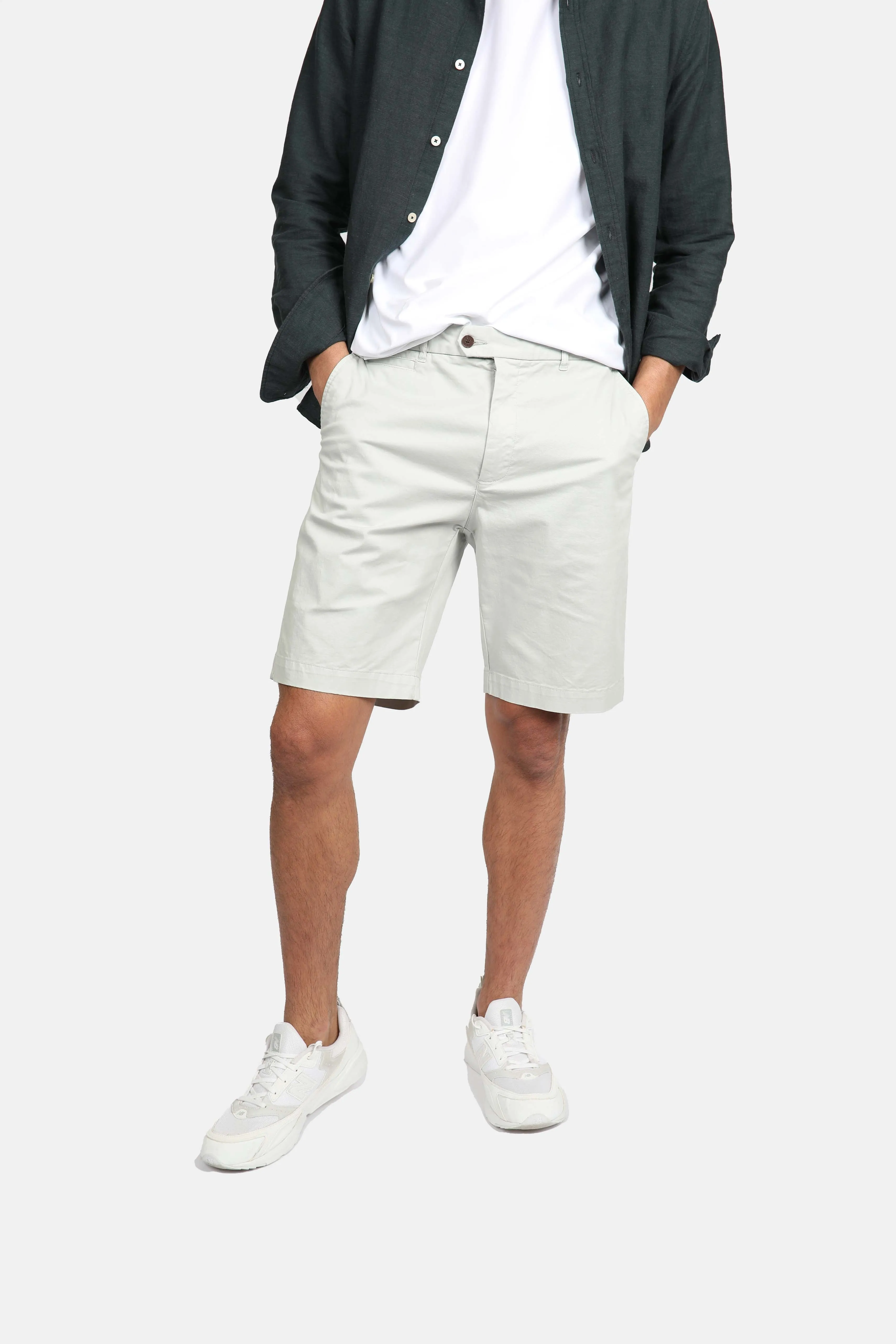 Relaxed Fit Mist Chino Short