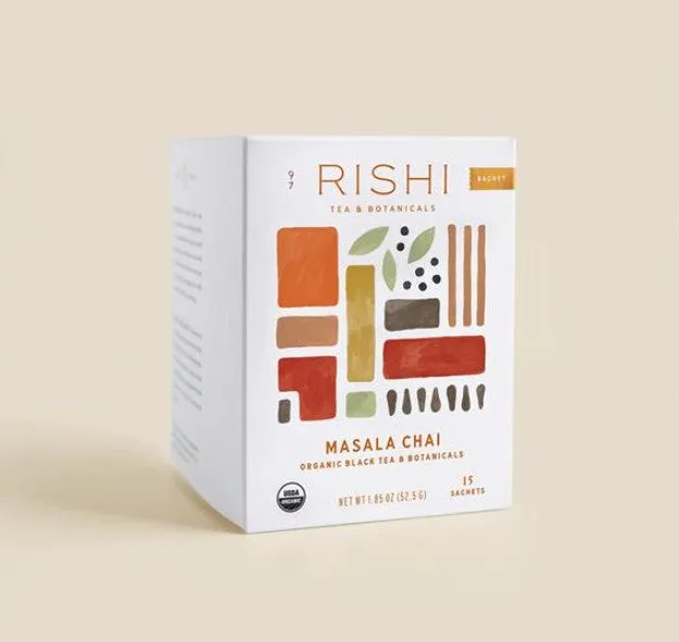 Rishi Organic Masala Chai Tea 15ct