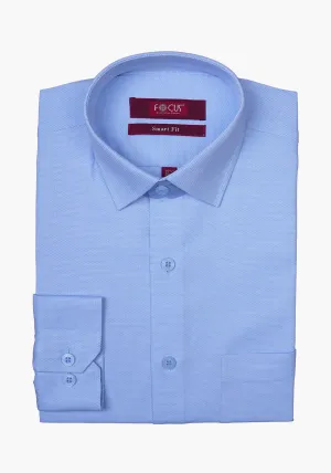 Sky Self Print Dress Shirt